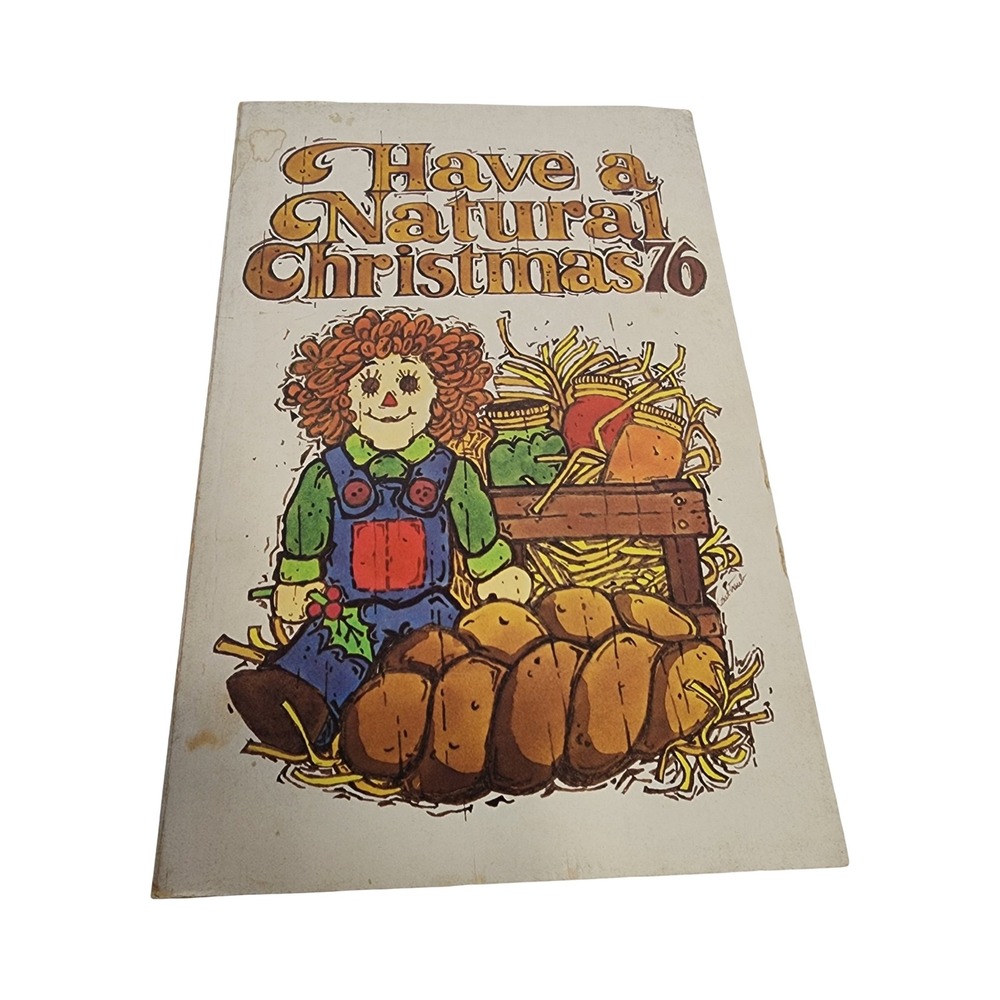 Have a Natural Christmas 76 Rodale Press Vintage 1970s DIY Holiday Craft‎ Book